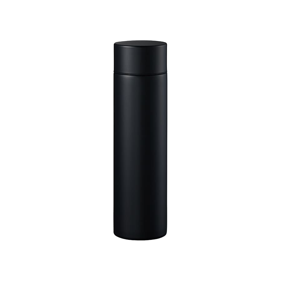 MARKLESS STYLE シンプル サーモステンレスボトル 370ml ブラック TS-1753-009 1個（ご注文単位1個）【直送品】