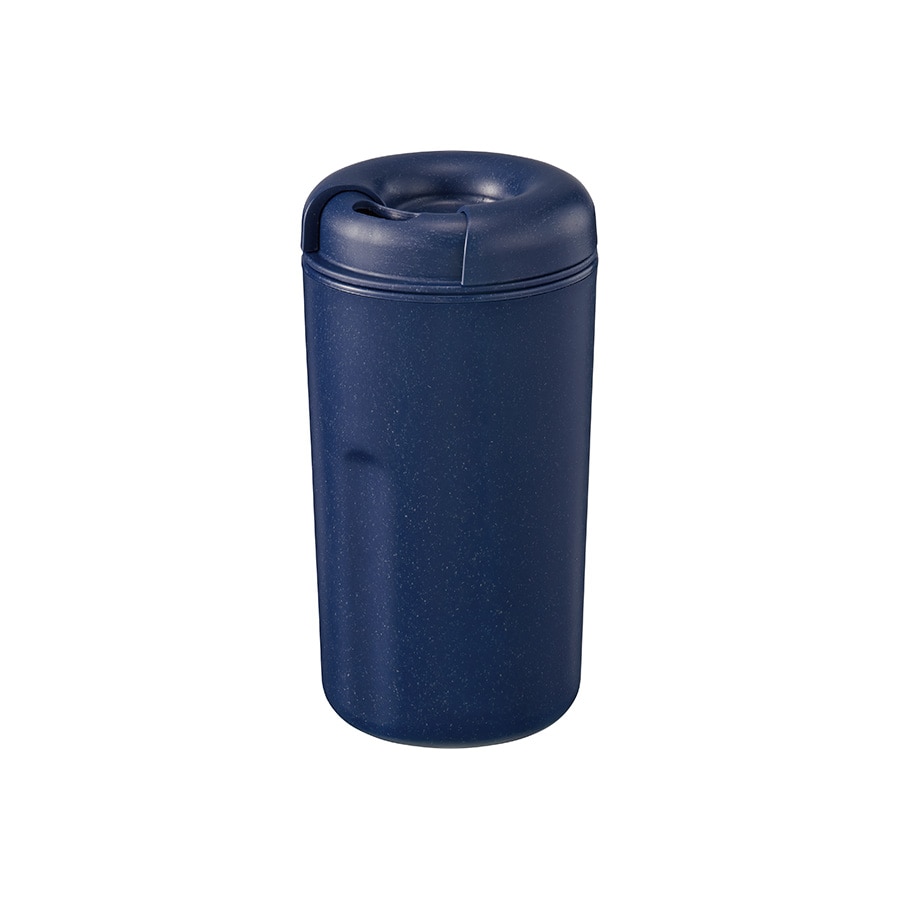 MARKLESS STYLE カフェタンブラーベーシック バンブーファイバー配合 ネイビー TS-1763-006 1個（ご注文単位1個）【直送品】