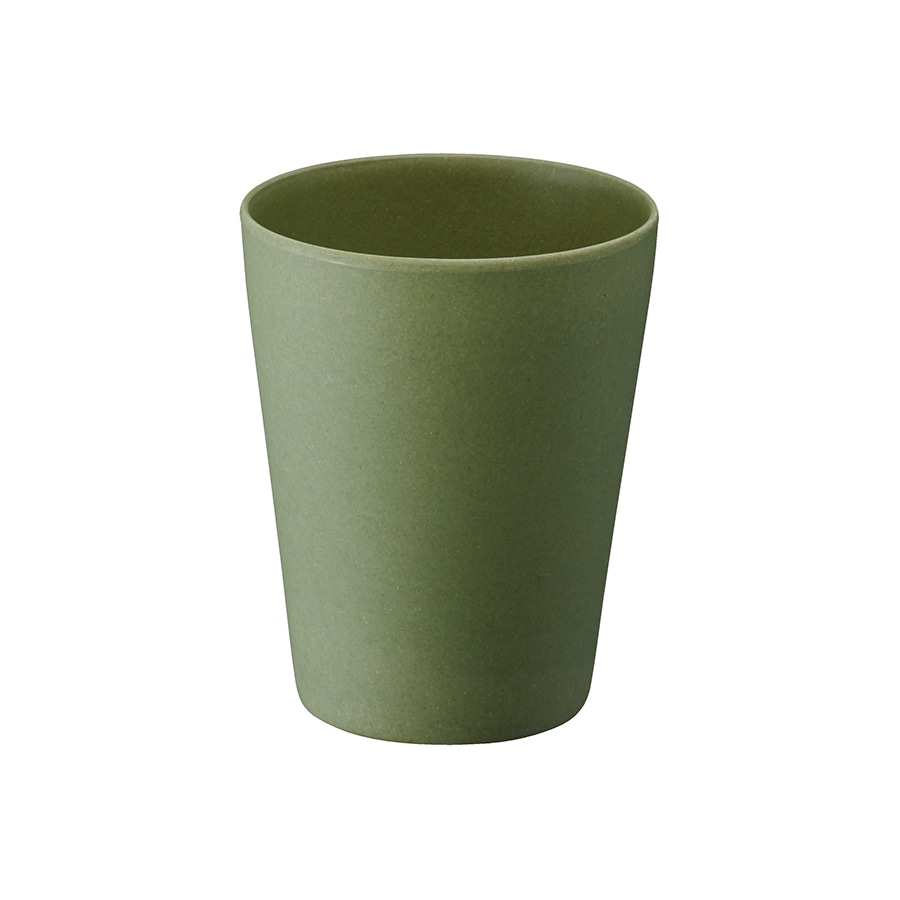 MARKLESS STYLE バンブーファイバー入りタンブラー 280ml カーキ TS-1407-025 1個（ご注文単位1個）【直送品】