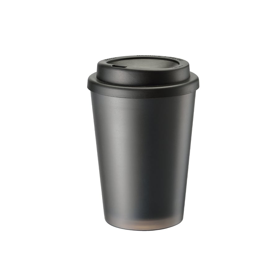 MARKLESS STYLE テイクアウトタンブラー ブラック TS-1307-009 1個（ご注文単位1個）【直送品】