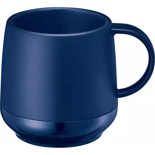 MARKLESS STYLE プラサーモカフェマグ ネイビー TS-1373-006 1個（ご注文単位1個）【直送品】