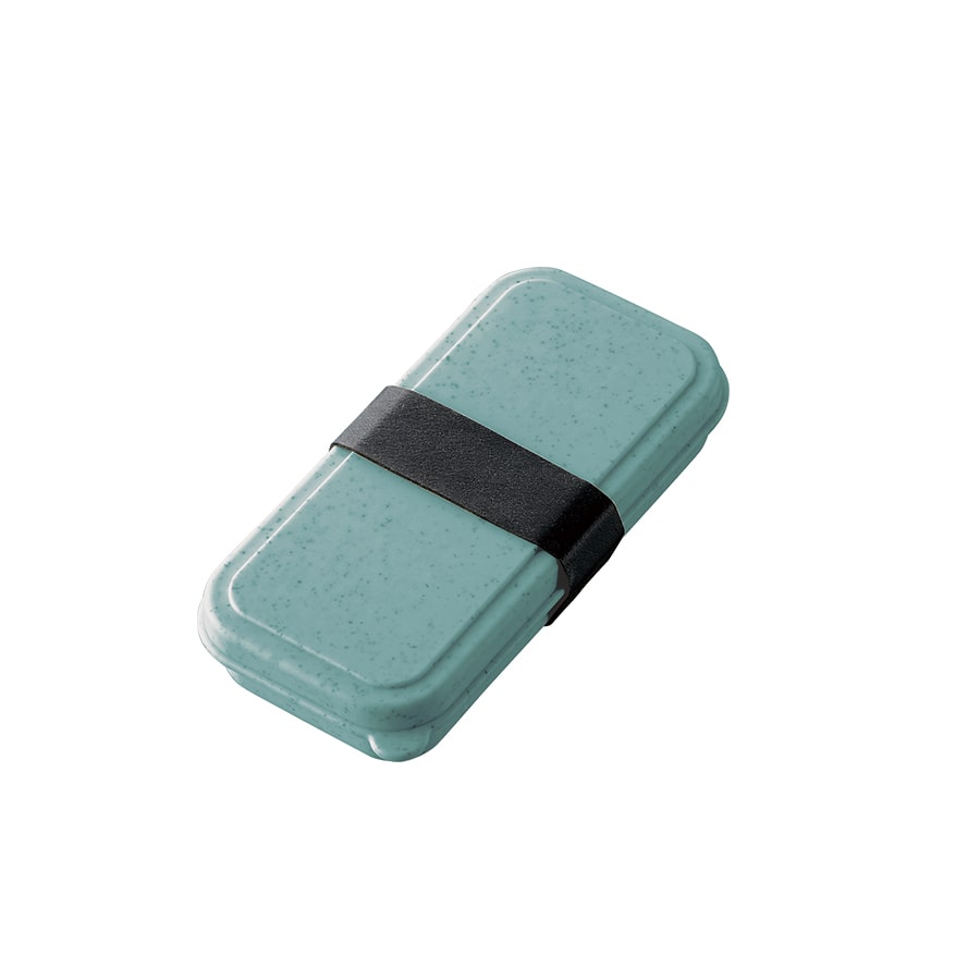 MARKLESS STYLE カトラリーセット バンブーファイバー入タイプ 2点 スモークブルー TS-1692-034 1セット(ご注文単位1セット)【直送品】