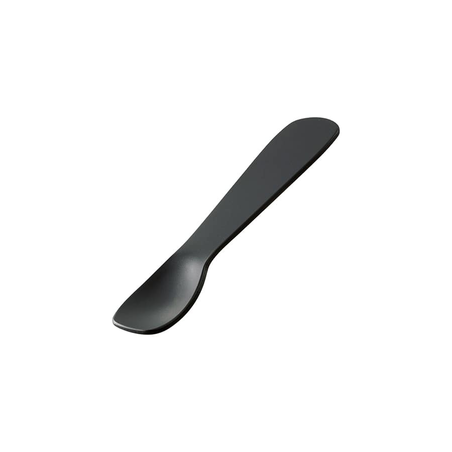 MARKLESS STYLE アイスクリームスプーン ブラック TS-1497-009 1個（ご注文単位1個）【直送品】