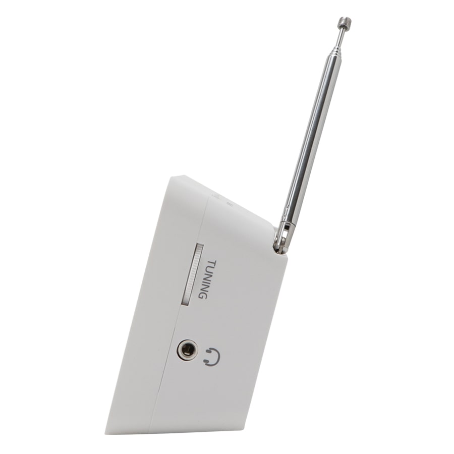 MARKLESS STYLE フロントパネル コンパクトラジオ ホワイト TS-1597-044 1個(ご注文単位1個)【直送品】