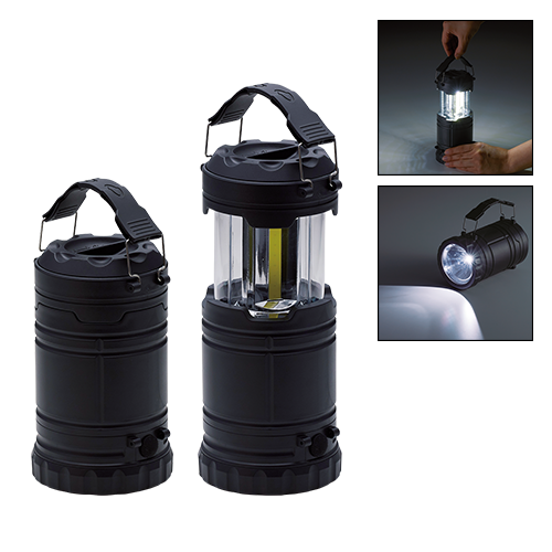 MARKLESS STYLE COB 3フェイスランタン ビッグライト ブラック TS-1606-009 1個(ご注文単位1個)【直送品】