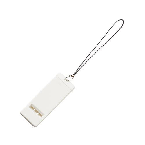 MARKLESS STYLE 薄型ホイッスル ホワイト TS-1604-044 1個（ご注文単位1個）【直送品】