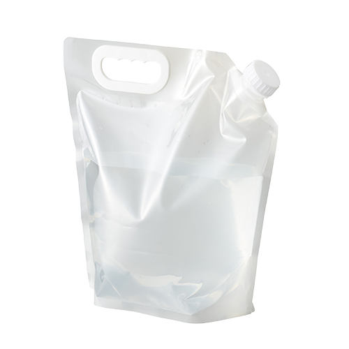 MARKLESS STYLE ウォーターバッグ 5L クリア TS-1596-004 1個（ご注文単位1個）【直送品】