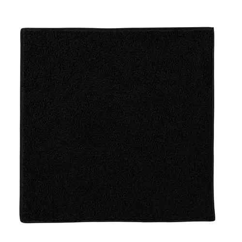 MARKLESS STYLE 今治 ミニタオル プレーン ブラック TR-0964-009 1枚(ご注文単位1枚)【直送品】
