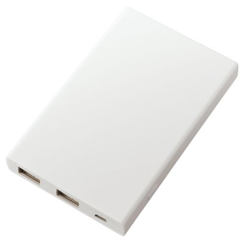 MARKLESS STYLE モバイルチャージャー 5000mAh Type-C対応 ホワイト TS-1571-044 1個（ご注文単位1個）【直送品】