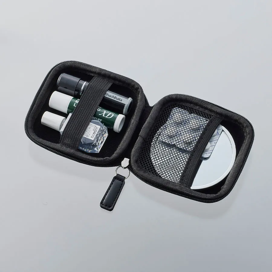 MARKLESS STYLE レザースタイル マルチケース S ブラウン TS-1687-007 1個(ご注文単位1個)【直送品】