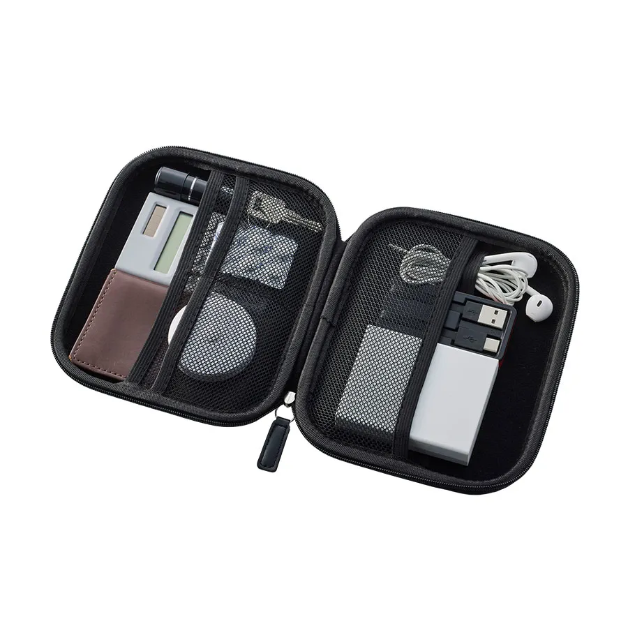 MARKLESS STYLE レザースタイル マルチケース L ブラック TS-1689-009 1個（ご注文単位1個）【直送品】