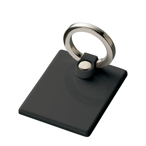 MARKLESS STYLE モバイルリングホルダー ブラック TS-1444-009 1個(ご注文単位1個)【直送品】