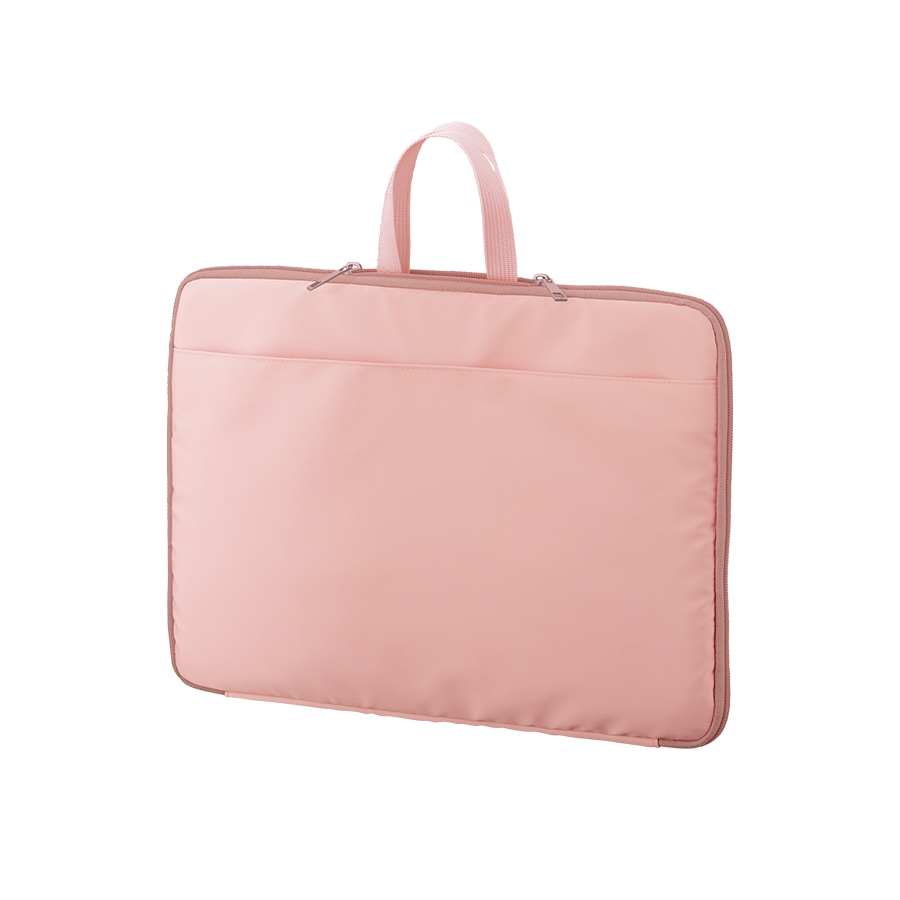 MARKLESS STYLE 入れたまま使える ノートPCバッグ スモークピンク TS-1838-030 1個（ご注文単位1個）【直送品】