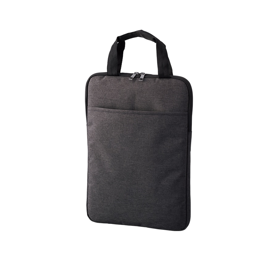 MARKLESS STYLE タテにしまえる PCバッグ ブラック TS-1715-009 1個（ご注文単位1個）【直送品】