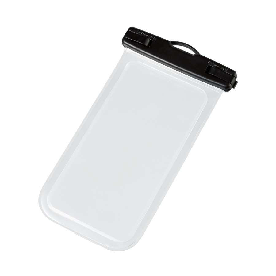 MARKLESS STYLE モバイルウォータープルーフポーチ 6.7インチ ブラック TS-1661-009 1個(ご注文単位1個)【直送品】