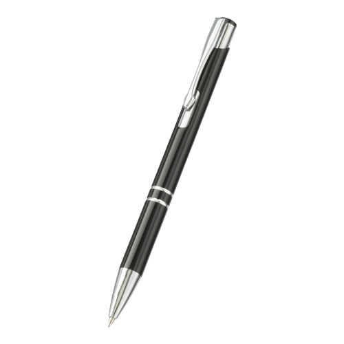MARKLESS STYLE スタイリッシュ メタルボールペン ブラック TS-0987-009 1個（ご注文単位1個）【直送品】