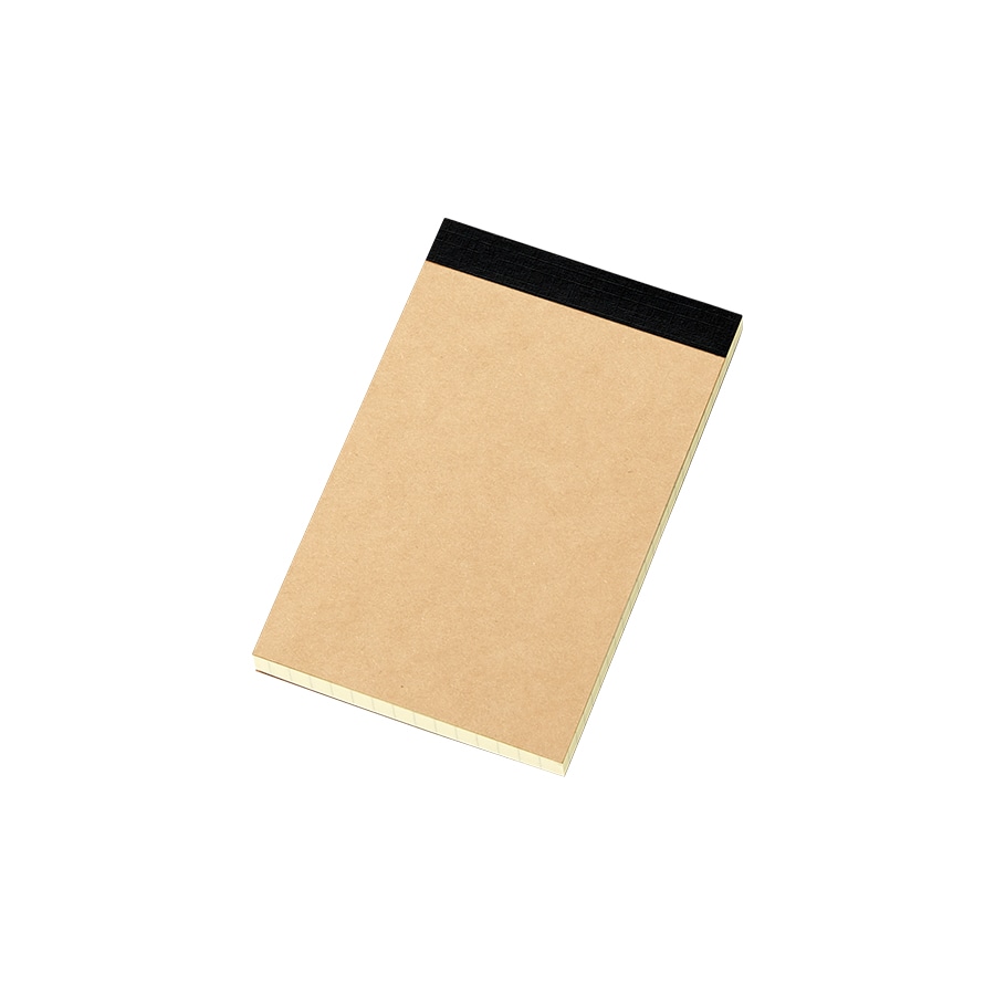 MARKLESS STYLE リサイクル A7メモパッド ブラック TS-1545-009 1個(ご注文単位1個)【直送品】