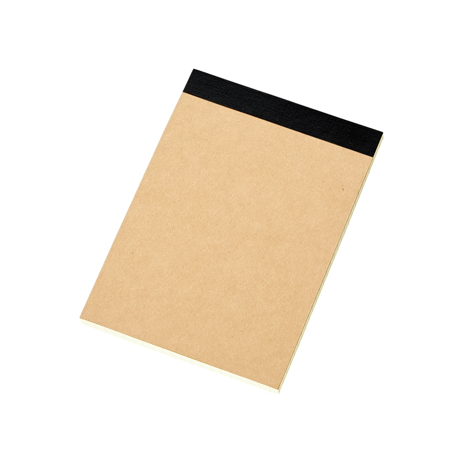 MARKLESS STYLE リサイクル A6メモパッド ブラック TS-1546-009 1個(ご注文単位1個)【直送品】