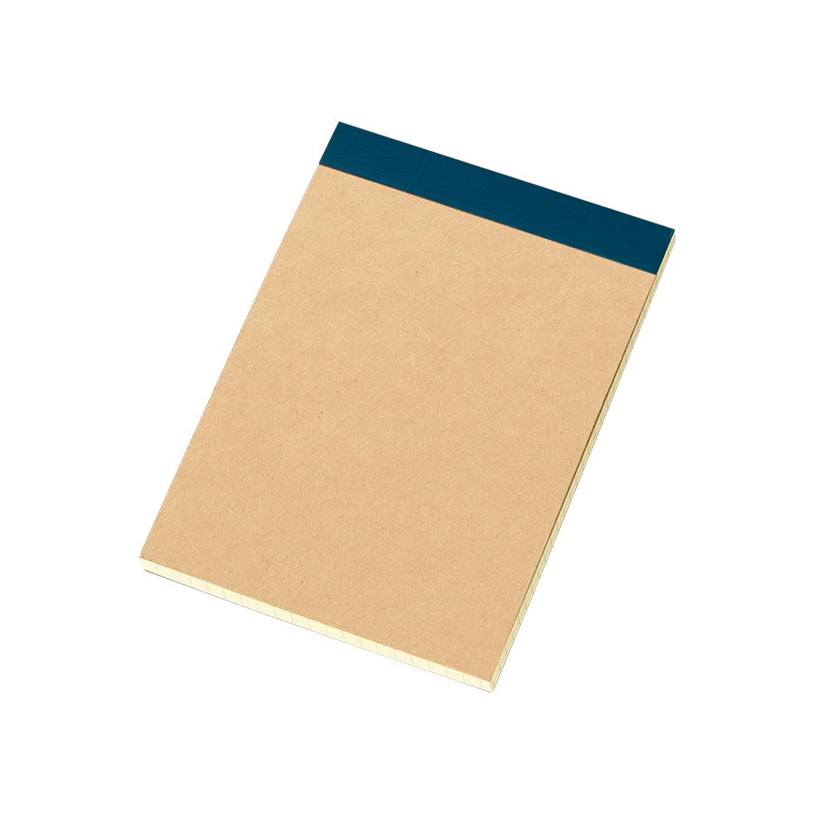 MARKLESS STYLE リサイクル A6メモパッド ブルー TS-1546-001 1個(ご注文単位1個)【直送品】