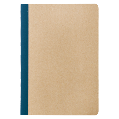 MARKLESS STYLE リサイクル A5ノート ブルー TS-1542-001 1個（ご注文単位1個）【直送品】