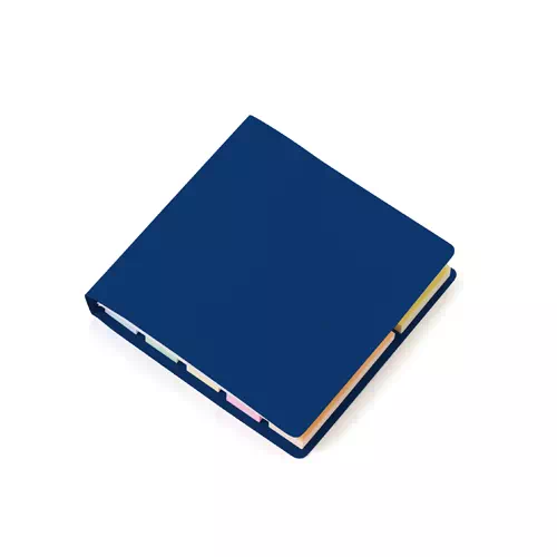 MARKLESS STYLE ブックメモ付箋 S ロイヤルネイビー TS-0496-006 1個(ご注文単位1個)【直送品】