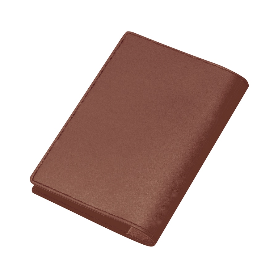 MARKLESS STYLE レザーブックカバー ブラウン TS-0989-007 1個（ご注文単位1個）【直送品】