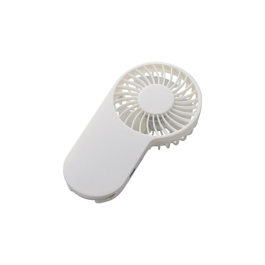 MARKLESS STYLE コンパクトハンディUSBファン ホワイト TS-1724-044 1個（ご注文単位1個）【直送品】