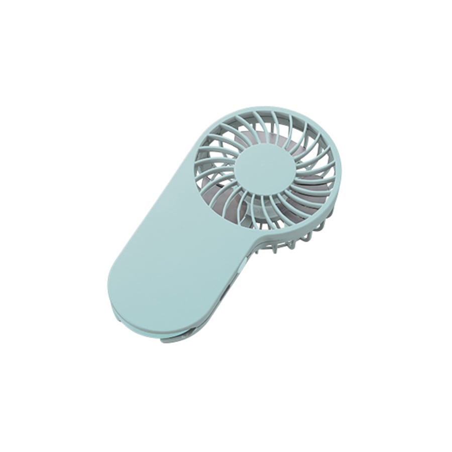 MARKLESS STYLE コンパクトハンディUSBファン ライトブルー TS-1724-034 1個（ご注文単位1個）【直送品】