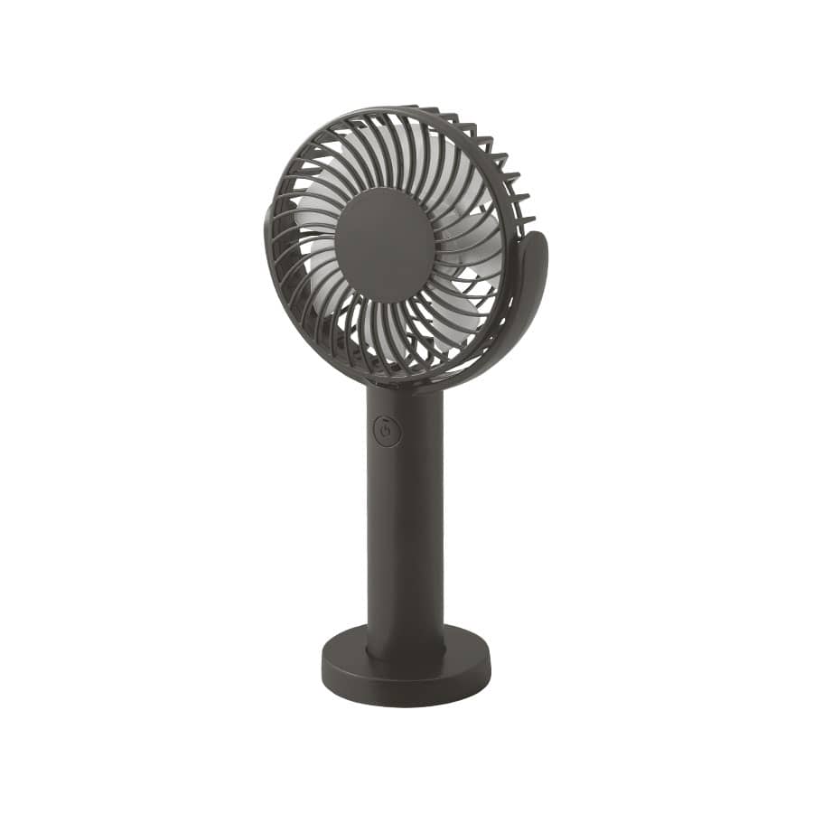 MARKLESS STYLE パワフルハンディファン チャコールブラック TS-1717-009 1個（ご注文単位1個）【直送品】