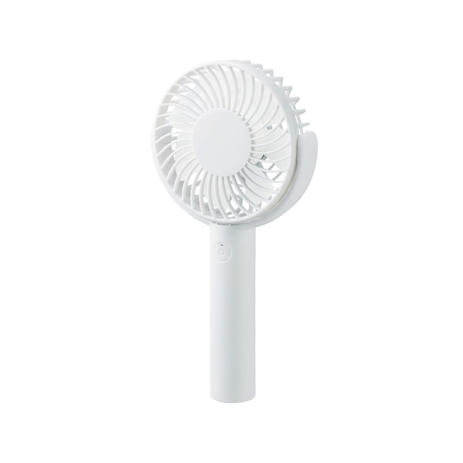 MARKLESS STYLE 回転スタンド付 ハンディファン ホワイト TS-1650-044 1個（ご注文単位1個）【直送品】
