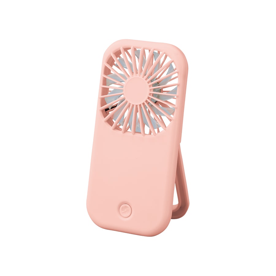 MARKLESS STYLE ポータブル＆スタンドファン ライトピンク TS-1511-030 1個（ご注文単位1個）【直送品】