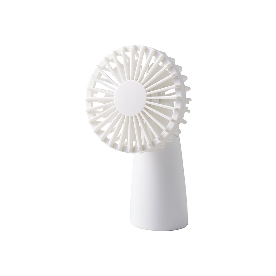 MARKLESS STYLE ポータブル首かけハンディファン ホワイト TS-1718-044 1個（ご注文単位1個）【直送品】