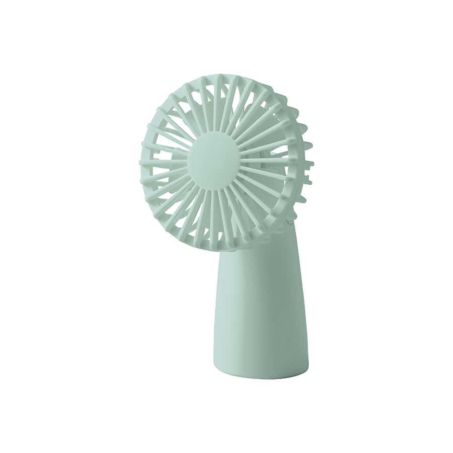 MARKLESS STYLE ポータブル首かけハンディファン ライトブルー TS-1718-034 1個（ご注文単位1個）【直送品】