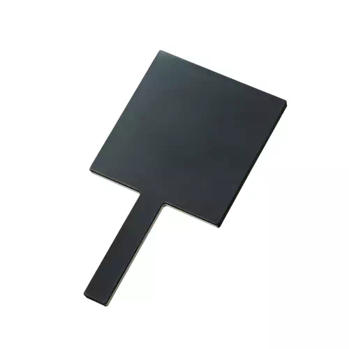 MARKLESS STYLE スクエアハンドミラー ブラック TM-0065-009 1個(ご注文単位1個)【直送品】
