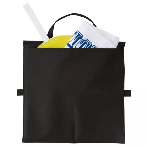 MARKLESS STYLE バッグにもなるシートクッション ネイビーブルー TR-0989-006 1個（ご注文単位1個）【直送品】