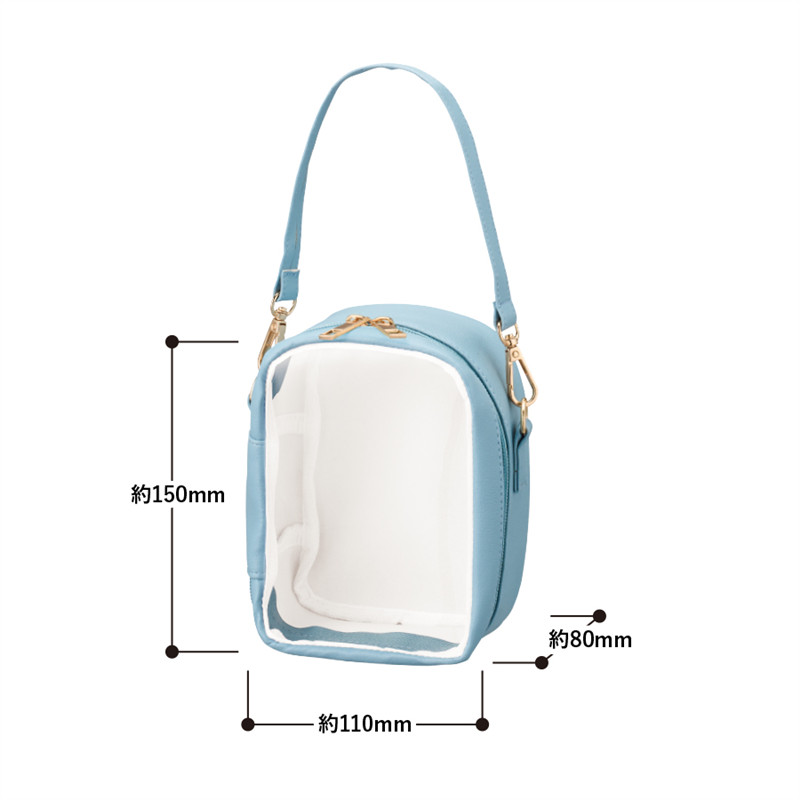 MARKLESS STYLE ぬいぐるみポーチ パープル TP-0044-013 1個（ご注文単位1個）【直送品】