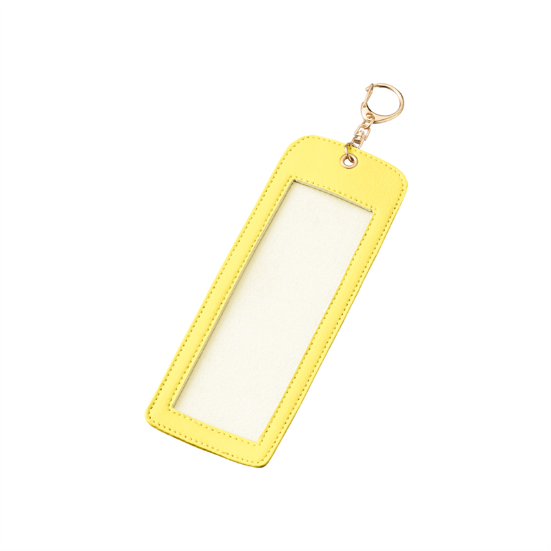 MARKLESS STYLE 4カットフォトキーホルダー イエロー TX-0013-010 1個（ご注文単位1個）【直送品】