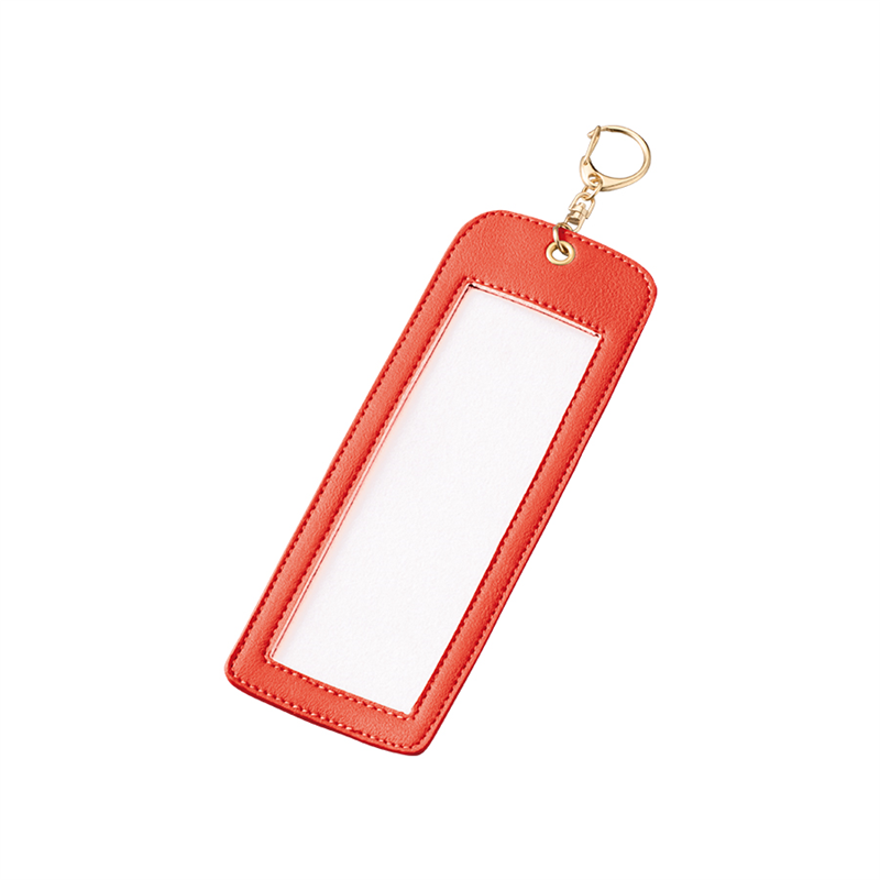 MARKLESS STYLE 4カットフォトキーホルダー レッド TX-0013-002 1個（ご注文単位1個）【直送品】