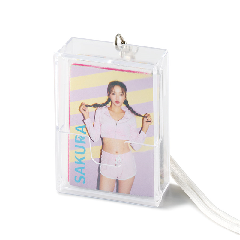 MARKLESS STYLE 全面印刷できるカードケース クリアホワイト TX-0014-044 1個(ご注文単位1個)【直送品】