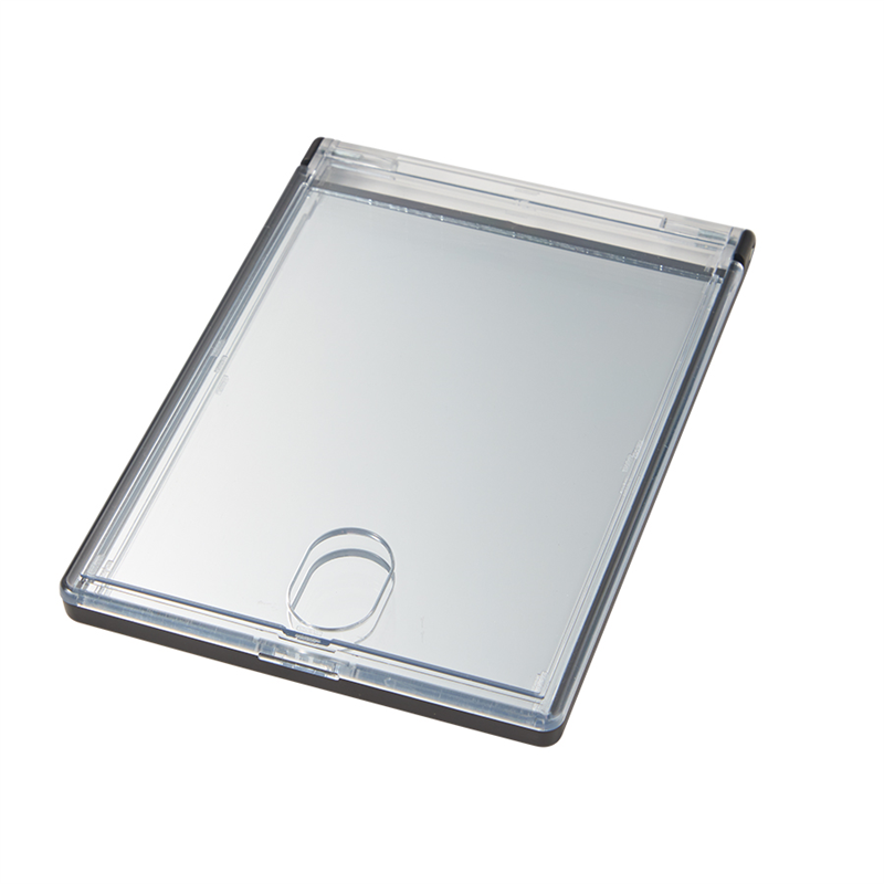 MARKLESS STYLE カスタムデザインミラー L判用 ブラック TM-0073-009 1個（ご注文単位1個）【直送品】