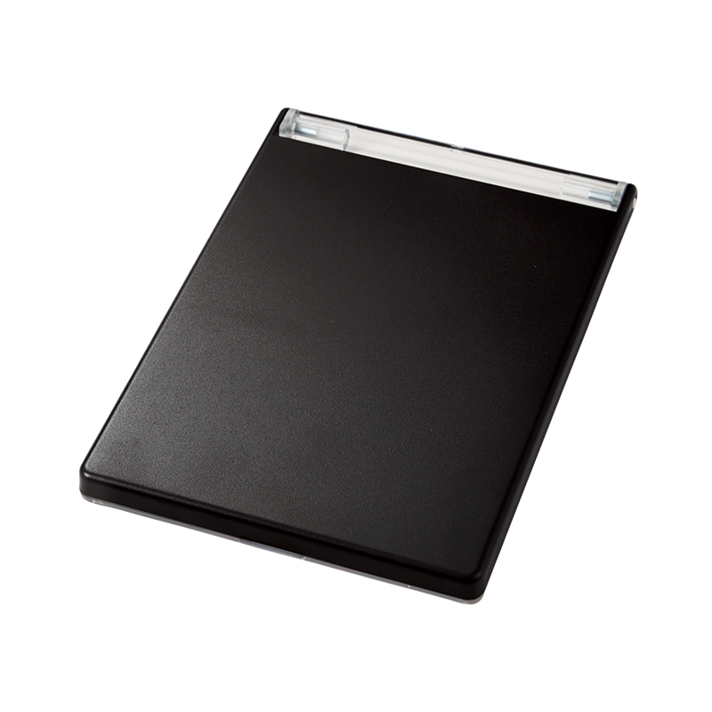 MARKLESS STYLE カスタムデザインミラー L判用 ブラック TM-0073-009 1個（ご注文単位1個）【直送品】