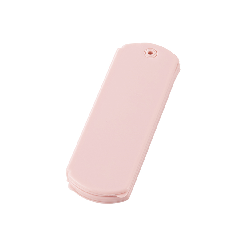 MARKLESS STYLE 折りたたみコーム ミラー付 ライトピンク TM-0074-040 1個(ご注文単位1個)【直送品】