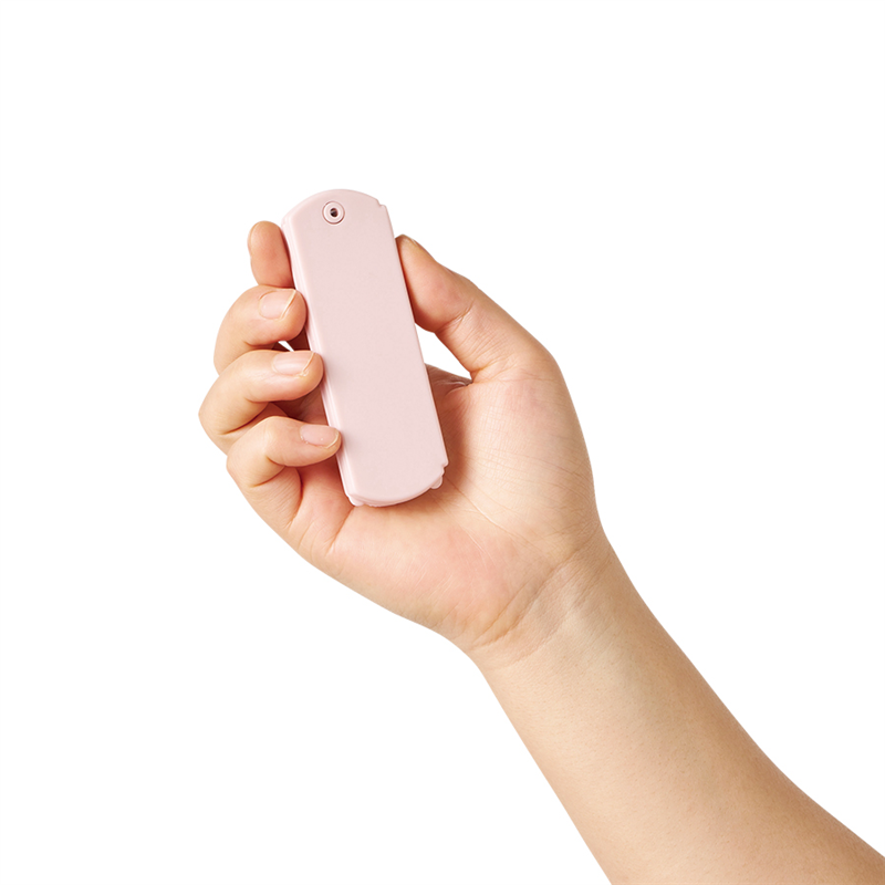 MARKLESS STYLE 折りたたみコーム ミラー付 ライトピンク TM-0074-040 1個(ご注文単位1個)【直送品】