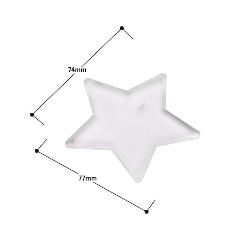 MARKLESS STYLE ライティングバッジ 星形 TX-0004-004 1個（ご注文単位1個）【直送品】