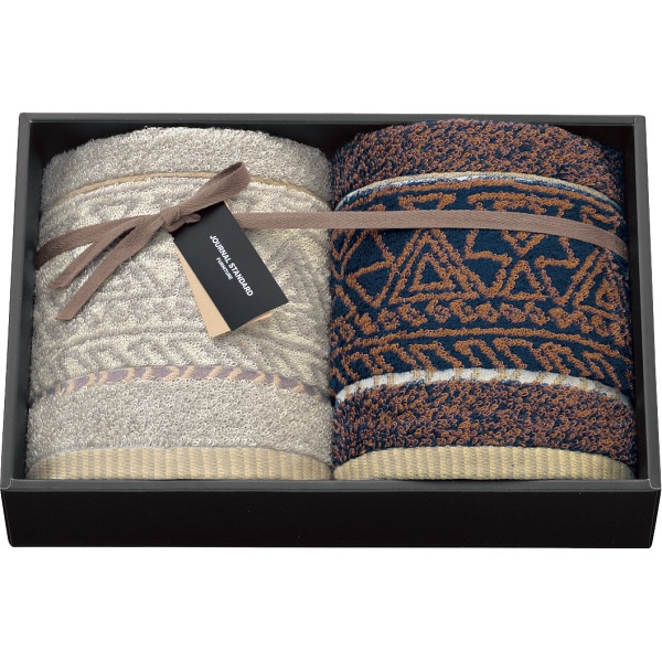 シャディ ジャーナル　スタンダード　ファニチャー　フェイスタオル２枚セット 1個(ご注文単位1個)  【直送品】