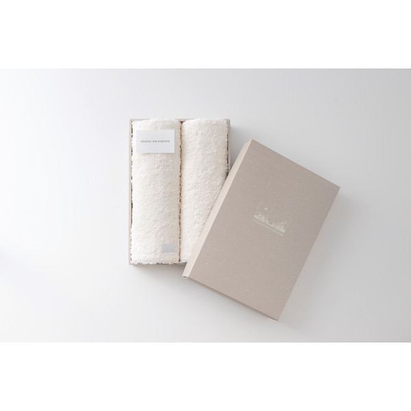 シャディ オーガニックフォーエブリワン バスタオル2枚セット 1個(ご注文単位1個) 【直送品】