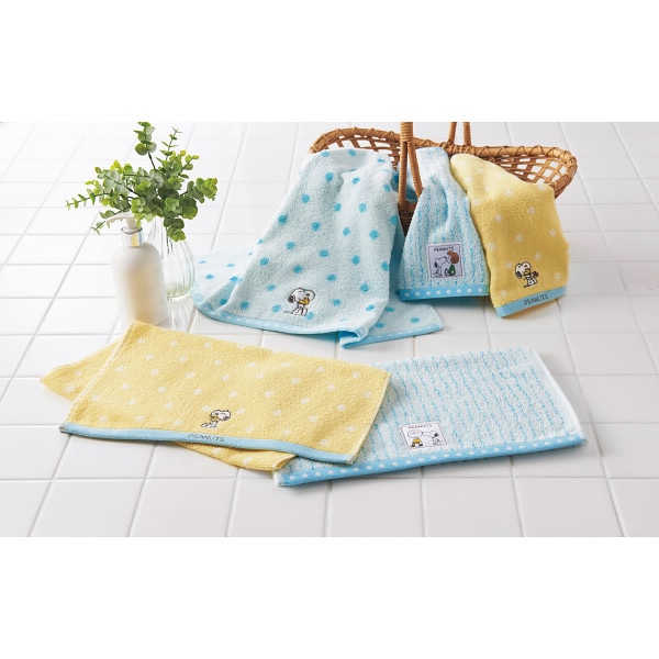 シャディ スヌーピーハグ バス・フェイス・ウォッシュタオルセット 1個(ご注文単位1個) 【直送品】