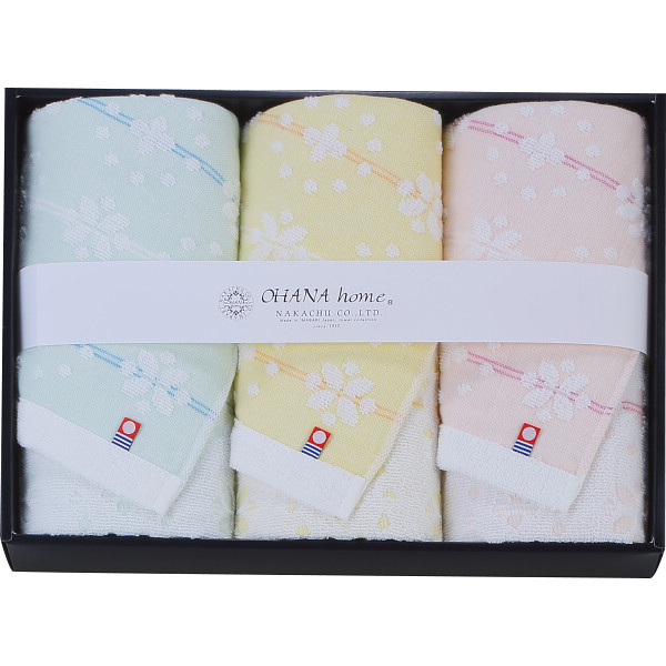 シャディ オハナ・ホーム フェイスタオル3枚セット 1個(ご注文単位1個) 【直送品】