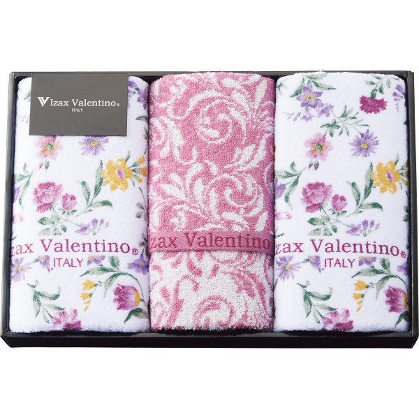 シャディ アイザック・バレンチノ フェイスタオル3枚セット 1個(ご注文単位1個) 【直送品】