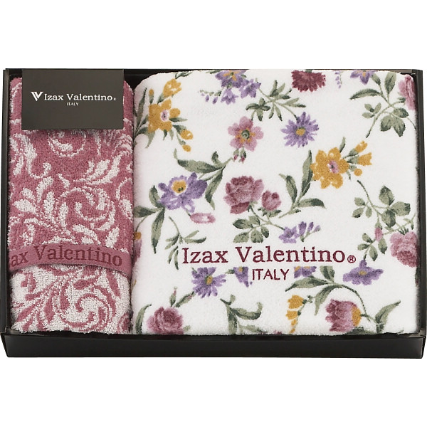 シャディ アイザック・バレンチノ バス・フェイスタオルセット 1個(ご注文単位1個) 【直送品】